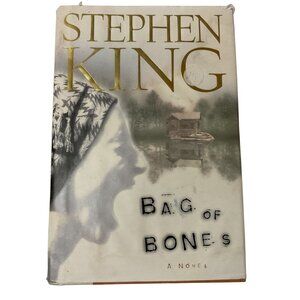 Vtg Stephen King Bag Of Bones Hardcover Book Novel 1998 First Edition Horror